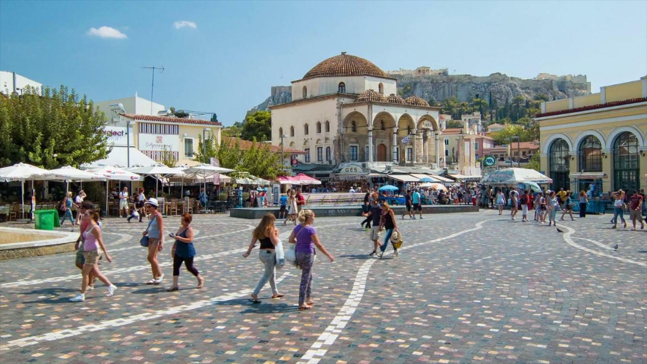 Metropolis 1 Syntagma Lägenhet Aten Exteriör bild