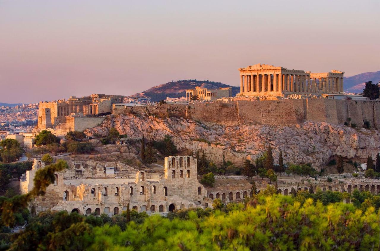 Metropolis 1 Syntagma Lägenhet Aten Exteriör bild